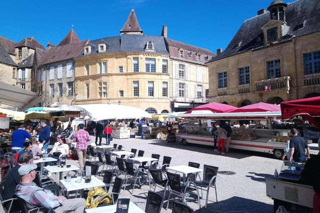 Cite Medievale, Charme & Calme, Bien Place Sarlat-la-Caneda Luaran gambar